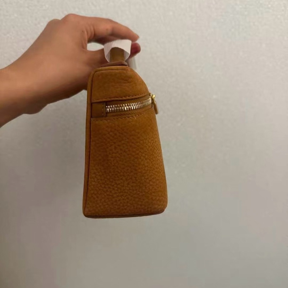 Loro Piana Caramel Particle Pattern Small Box Handbag - Picture 2 of 4
